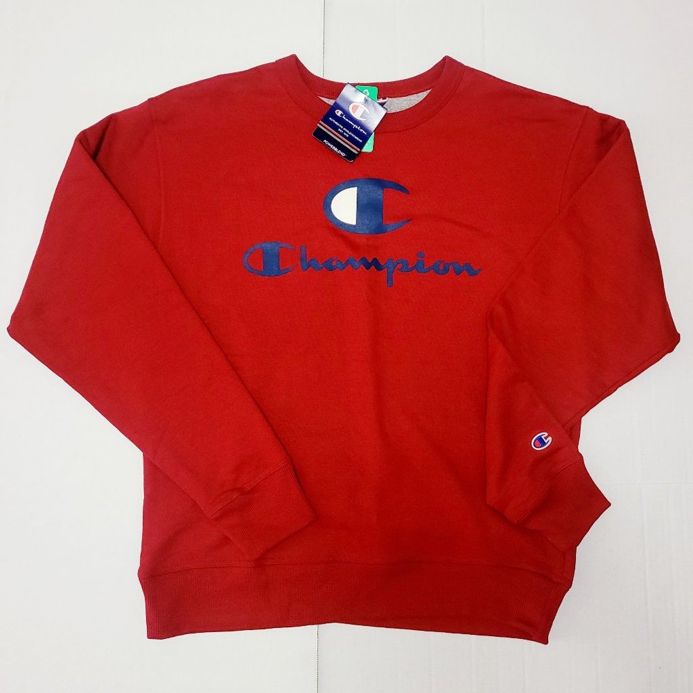 New Champion Crew Sweatshirt - Courageous Red - Medium